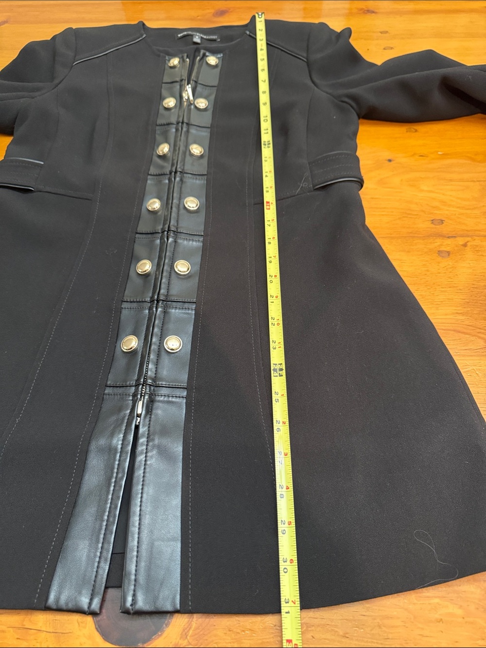 White House Black Market military topper jacket and skirt set. - Picture 8 of 16